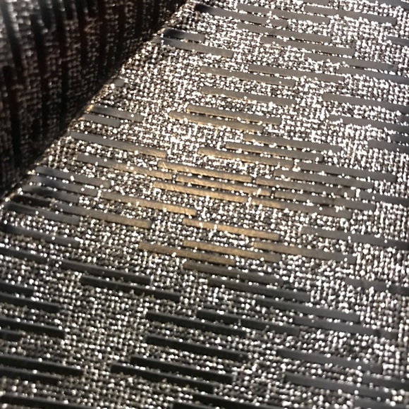 Steve Madden Black & Silver, Wedged High Heels - Picture 4 of 8